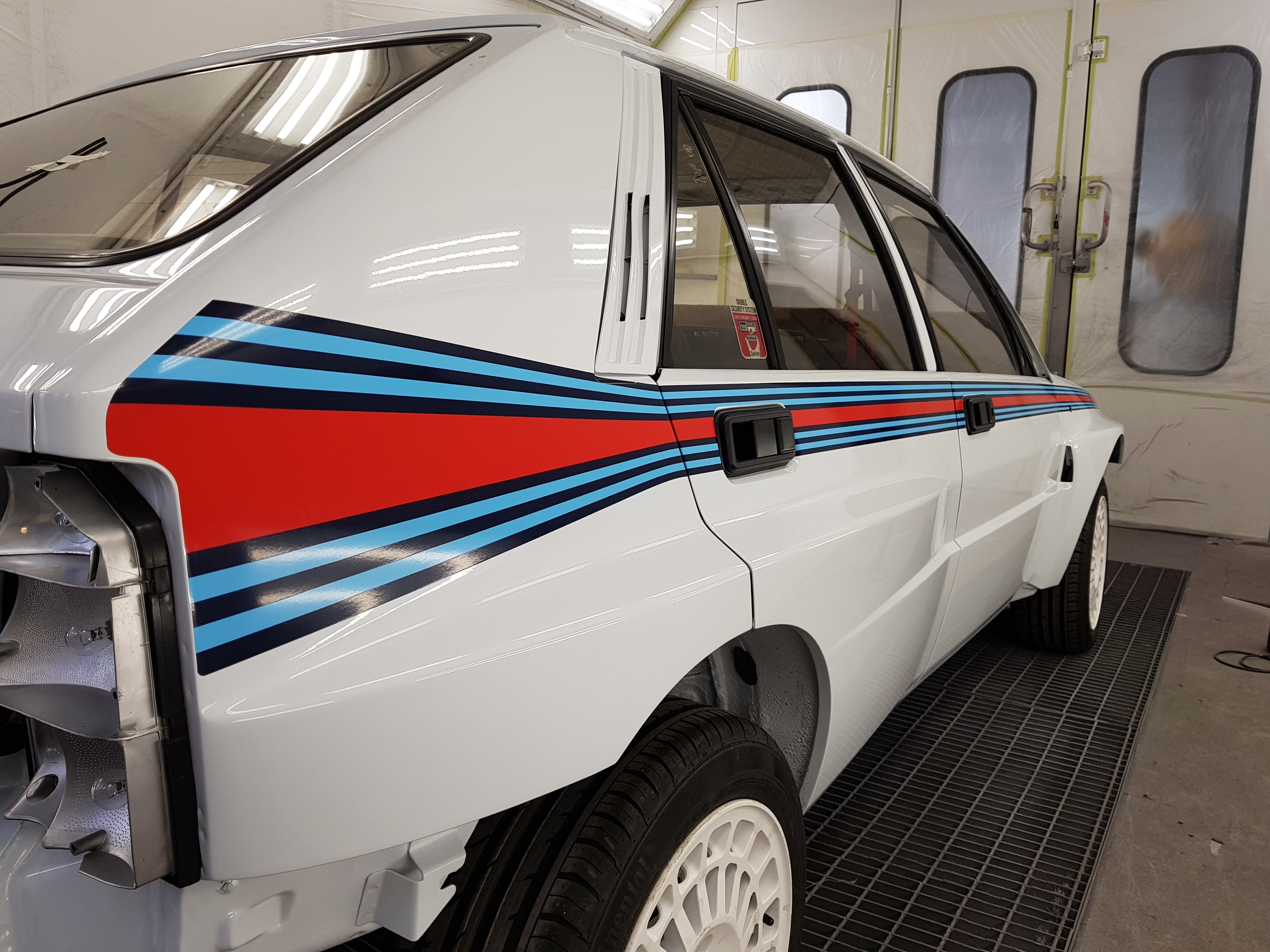 Lancia Delta HF Integrale Evoluzione Martini 5 - Giacomo Baj Decals kit livery