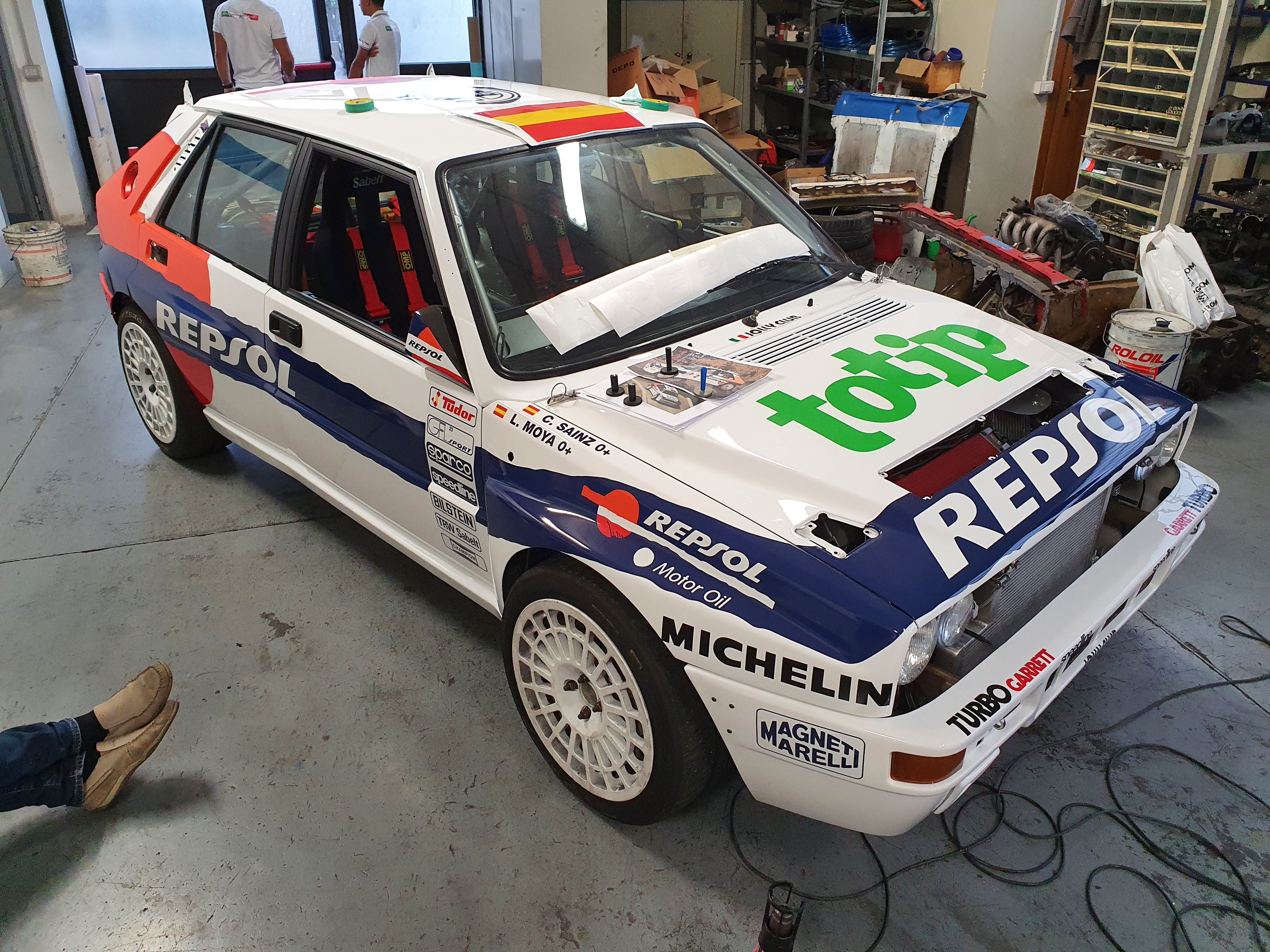 Lancia Delta HF Integrale Evoluzione Repsol Gr.A - Giacomo Baj Decals kit livery