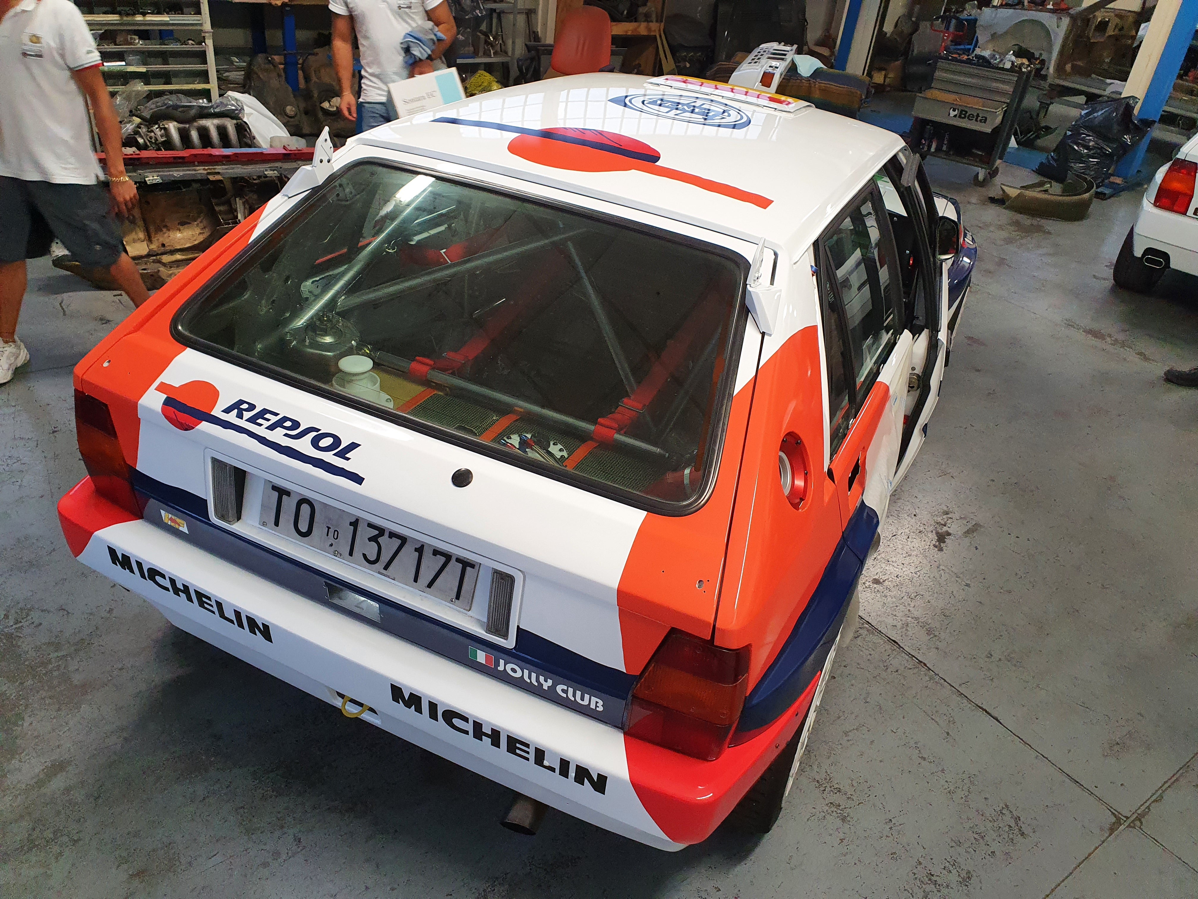 Lancia Delta HF Integrale Evoluzione Repsol Gr.A - Giacomo Baj Decals kit livery