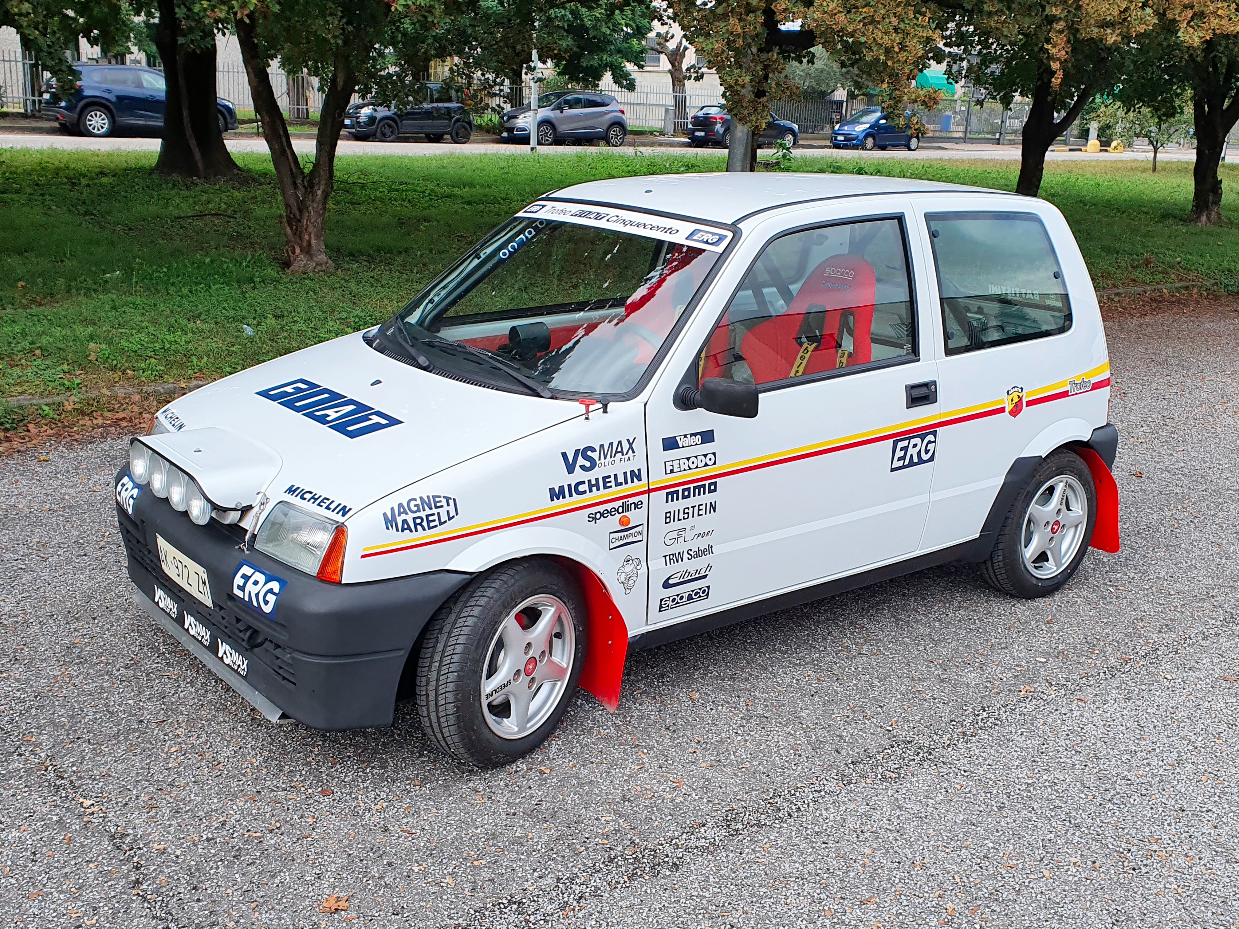 Fiat Cinquecento Trofeo Decals Kit