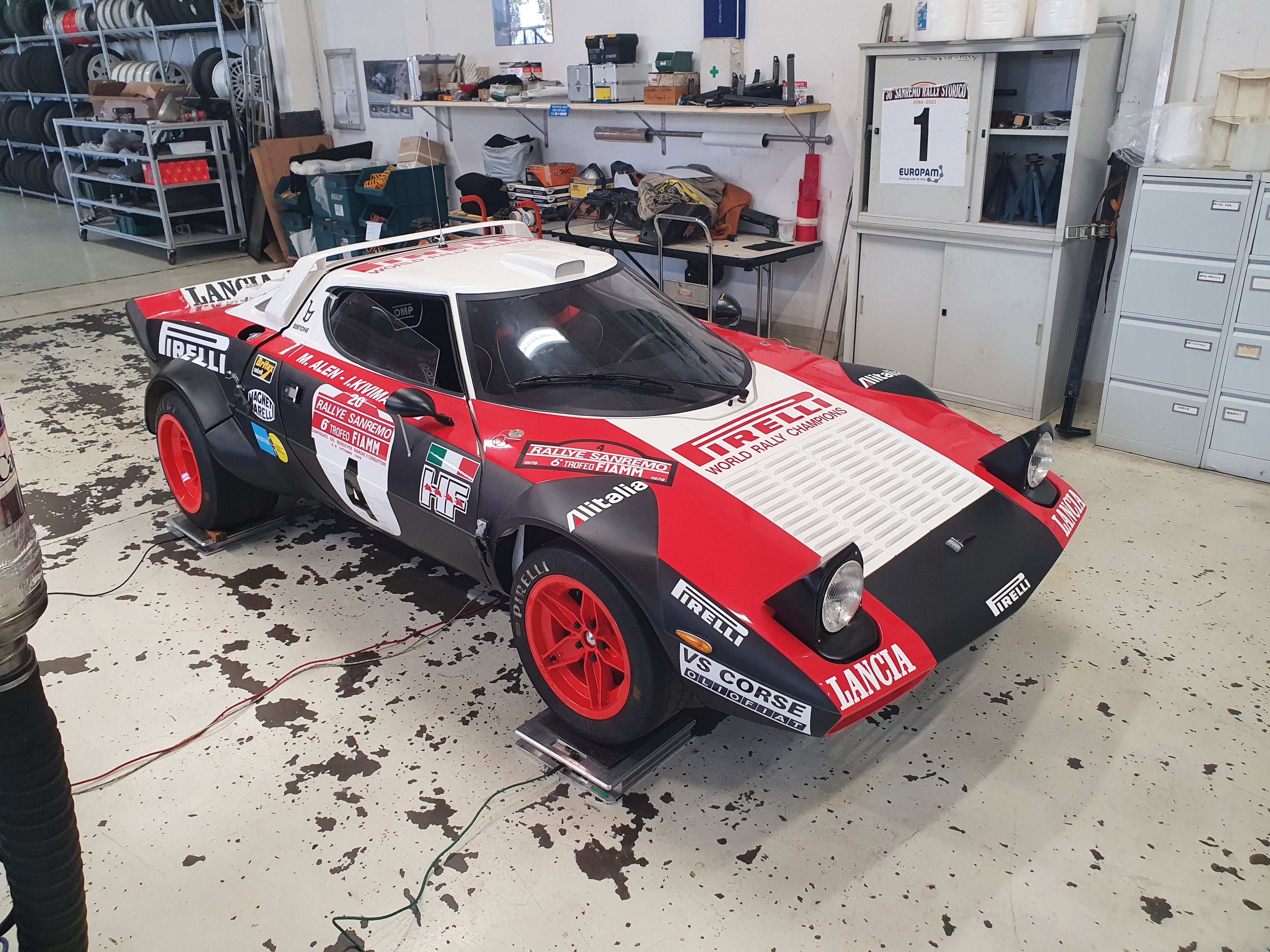 Lancia Stratos HF Gr.4 Pirelli Livery - Giacomo Baj Decals kit livery