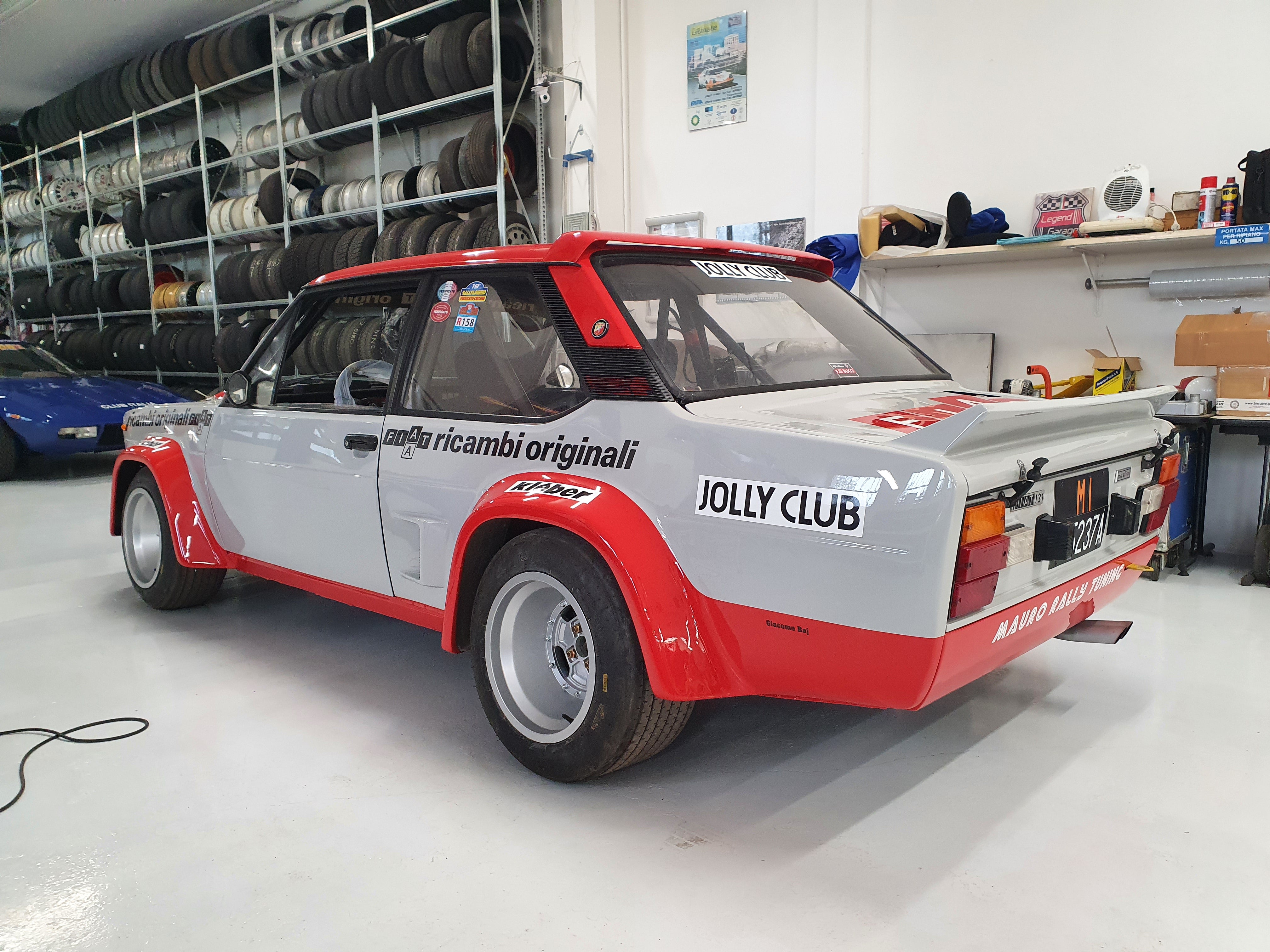Fiat 131 Abarth Rally Jolly Club