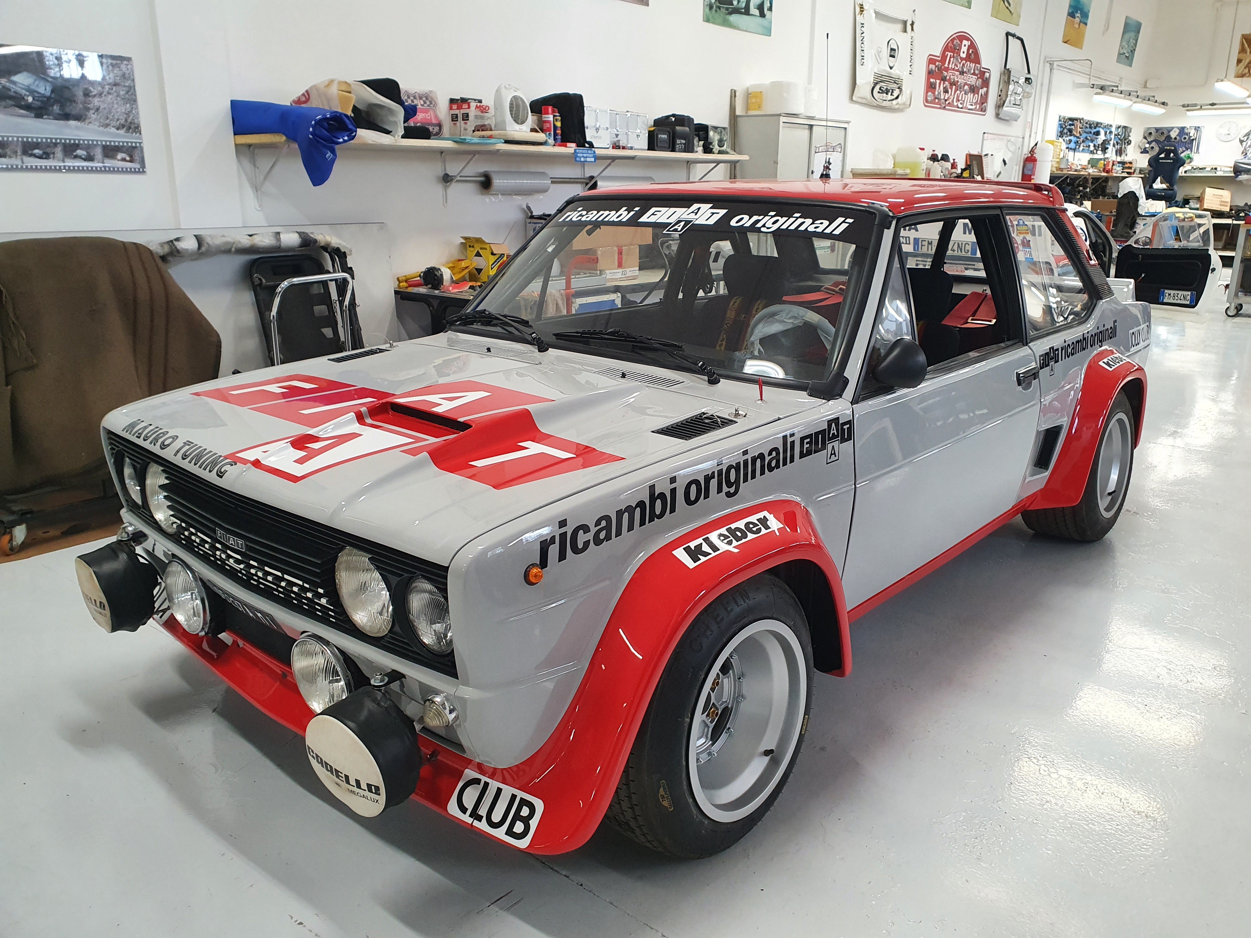 Fiat 131 Abarth Rally Jolly Club Decals Kit