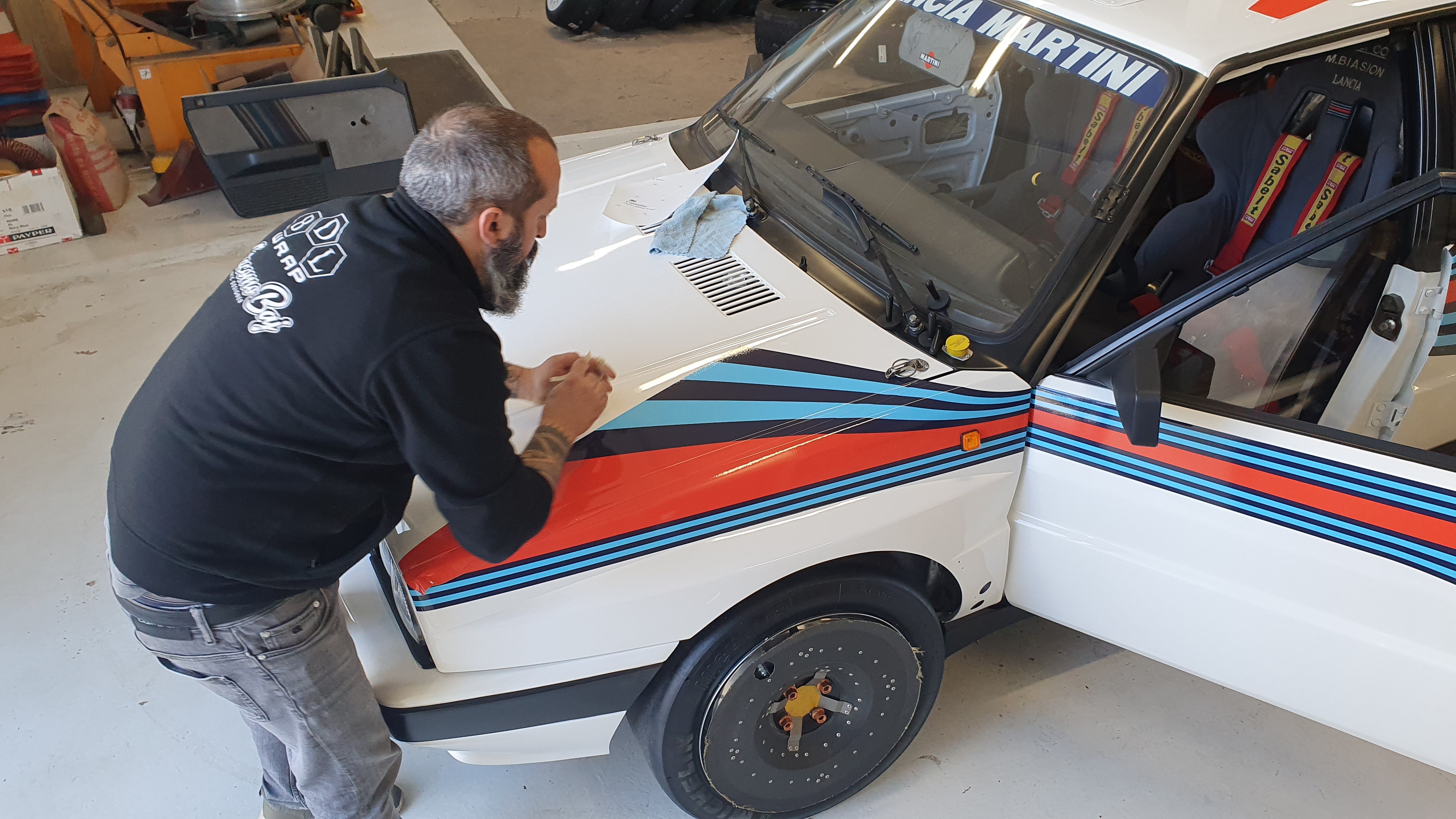 Lancia Delta HF Integrale 8v Martini Gr.A - Giacomo Baj Decals kit livery