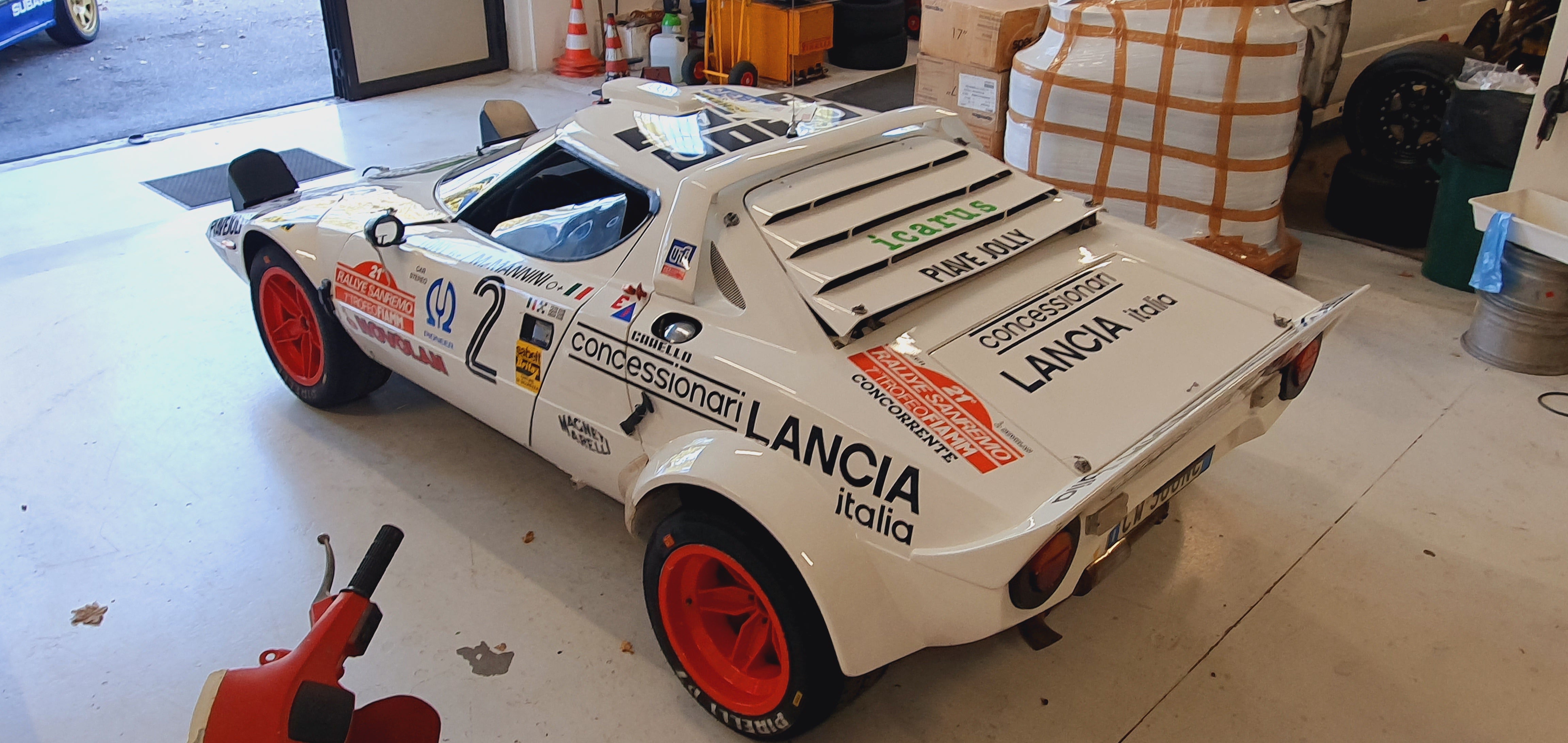 Lancia Stratos Gr.4 Rallye di Sanremo 1979 Livery - Giacomo Baj Decals kit livery