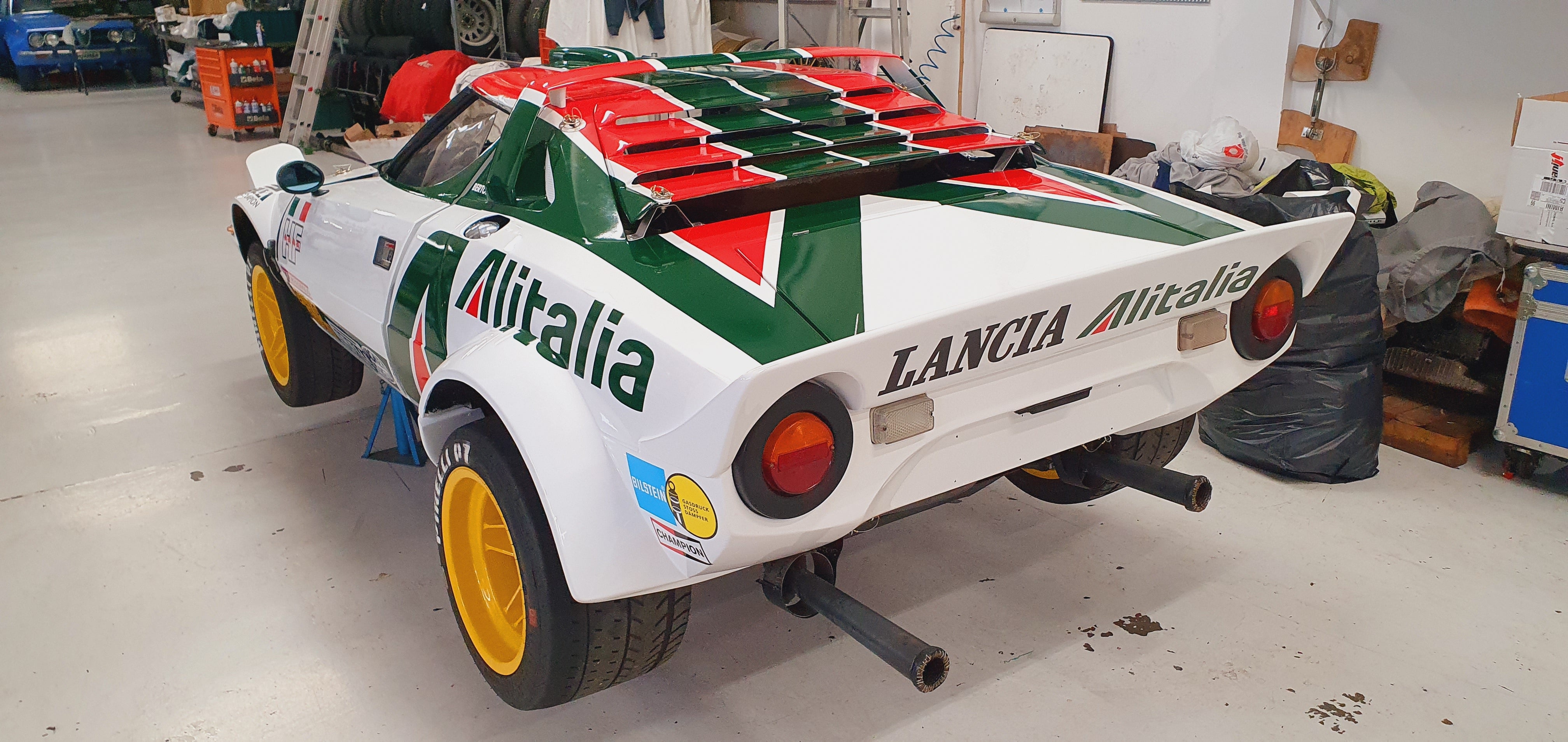 Lancia Stratos HF Gr.4 Alitalia Livery - Giacomo Baj Decals kit livery