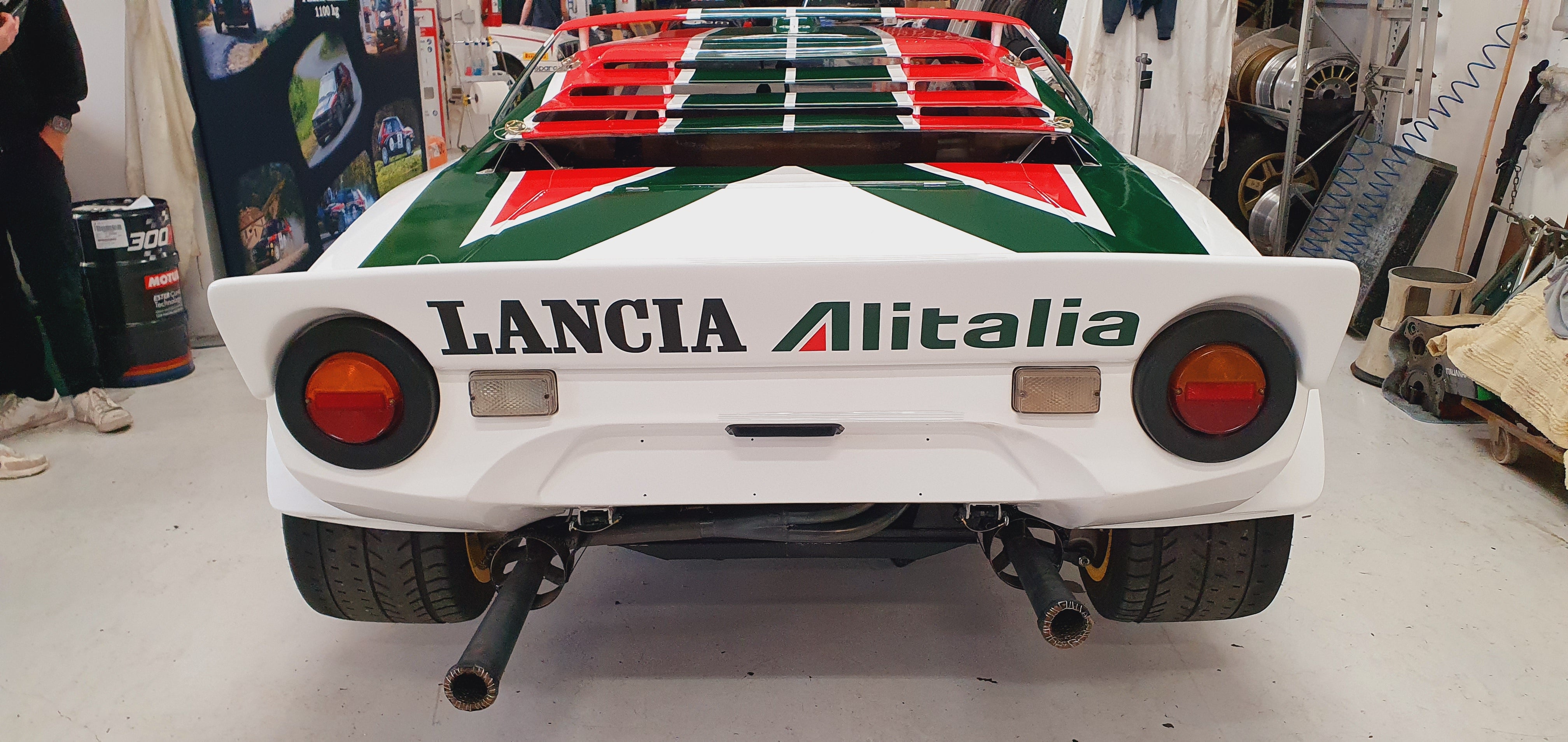 Lancia Stratos HF Gr.4 Alitalia Livery - Giacomo Baj Decals kit livery