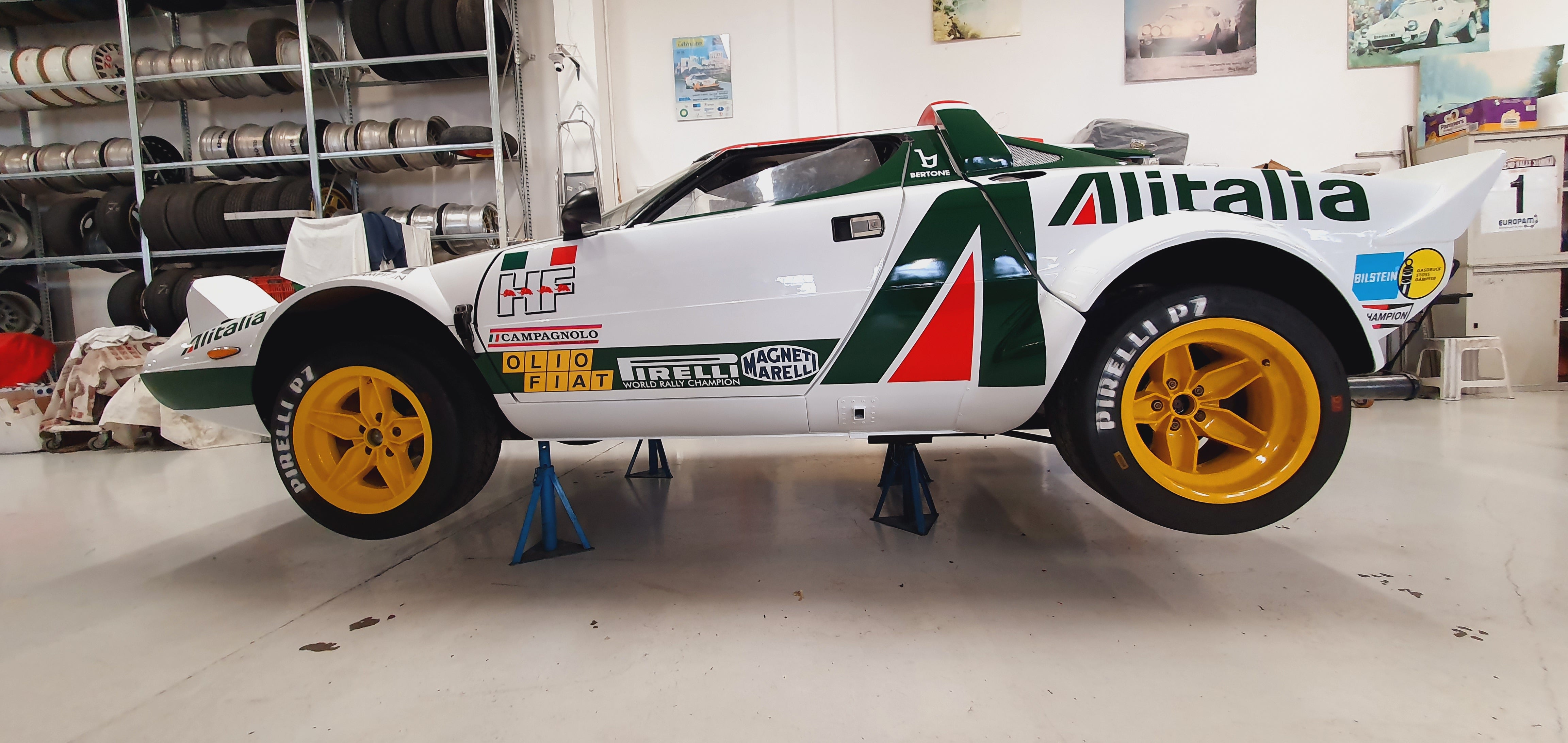 Lancia Stratos HF Gr.4 Alitalia Livery - Giacomo Baj Decals kit livery