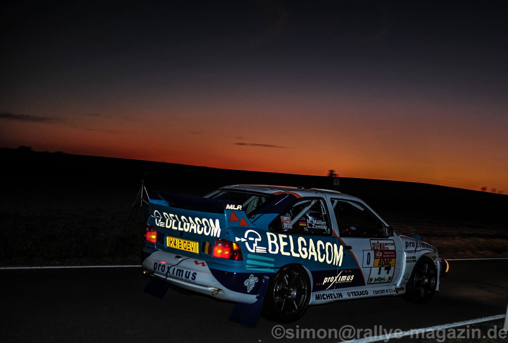 Ford Escort Cosworth WRC Belgacom