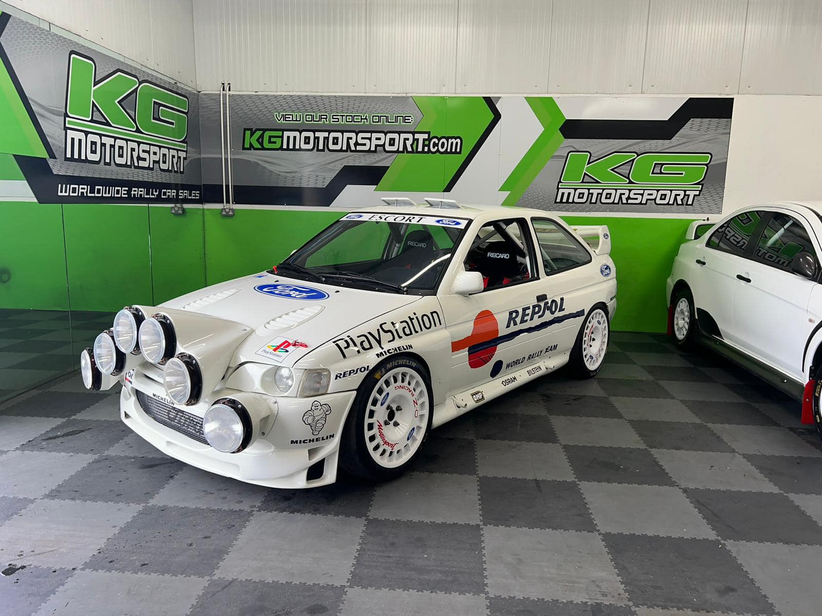 Ford Escort Cosworth WRC Repsol Test Car.