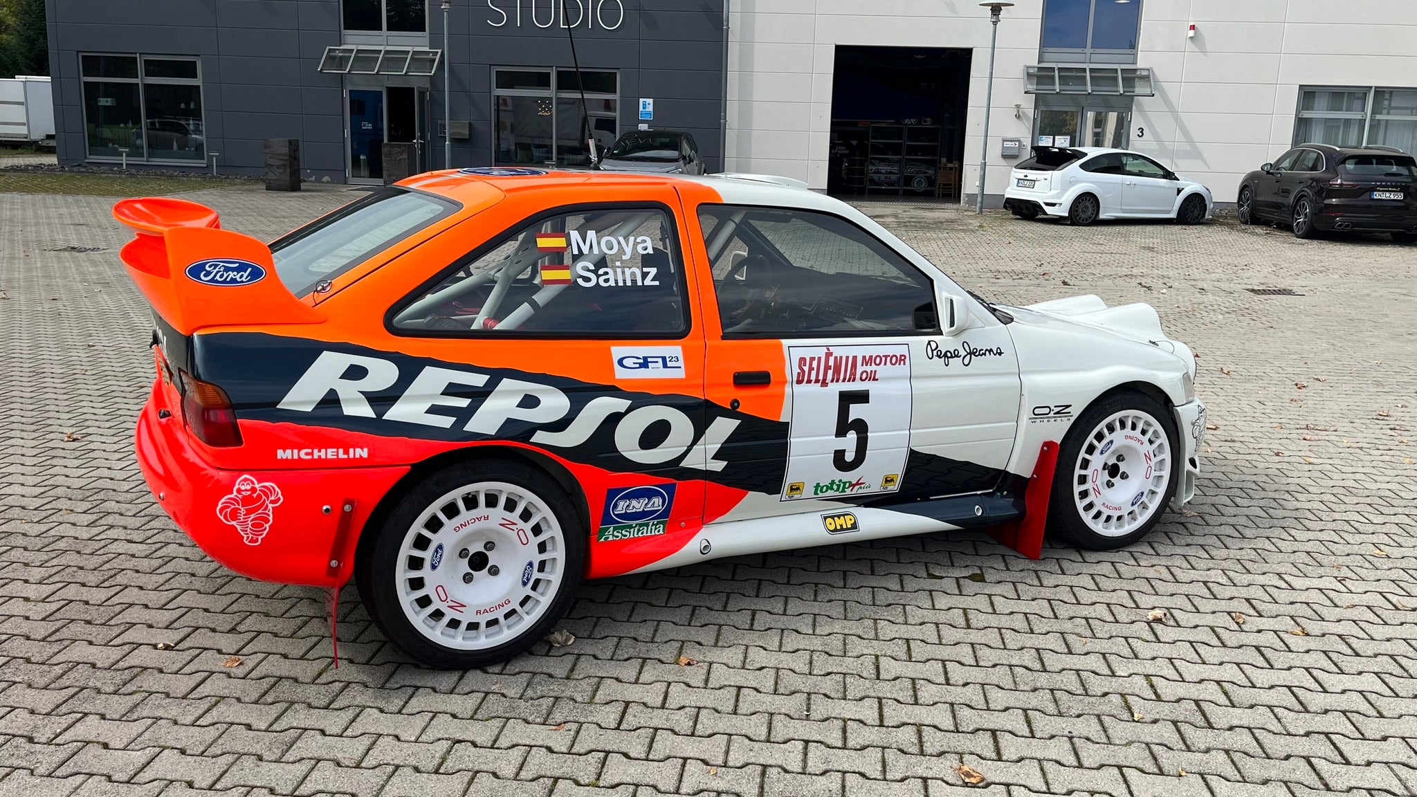 Ford Escort Cosworth WRC Repsol Sanremo Decals Kit