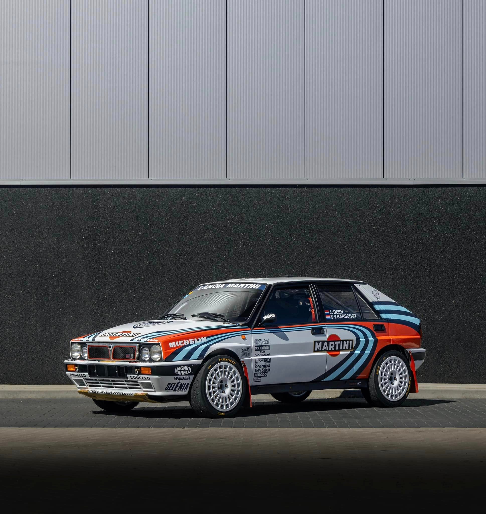 Lancia Delta HF Integrale 16v Martini Gr.A - Giacomo Baj Decals kit livery