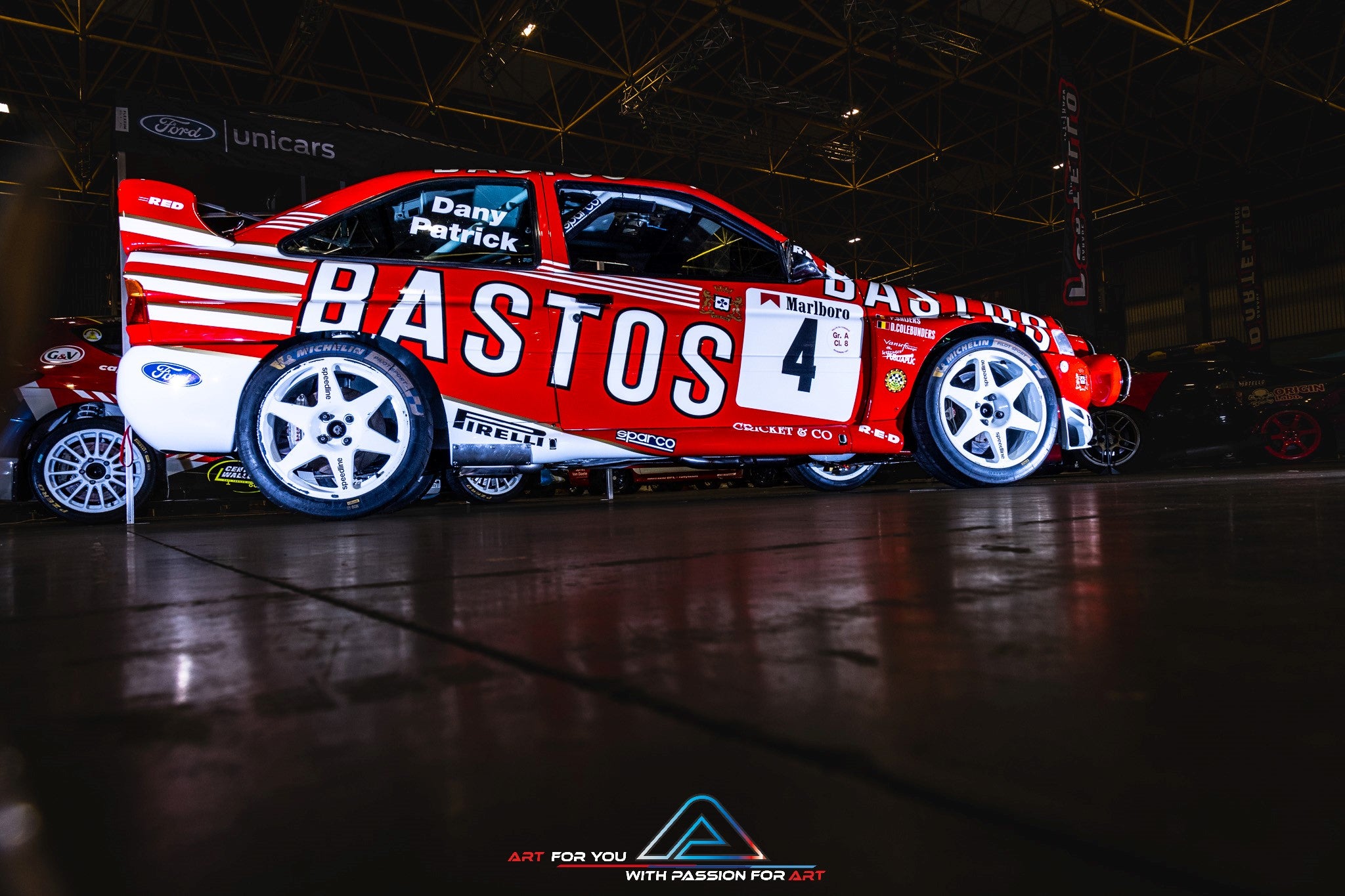 Ford Escort Cosworth WRC Bastos Condroz-Huy
