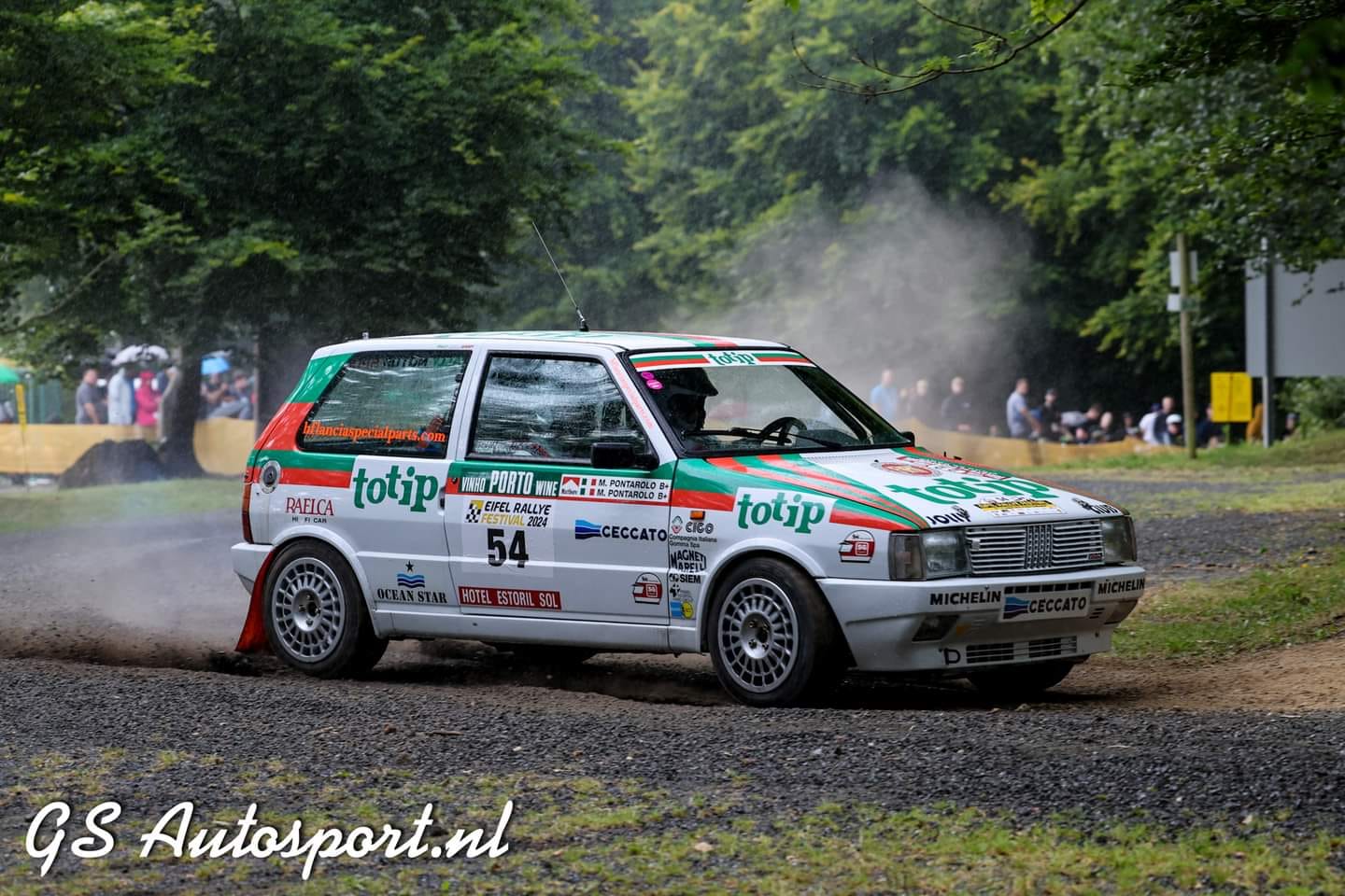 Fiat Uno Turbo Gr.A Totip Livery - Giacomo Baj Decals kit livery