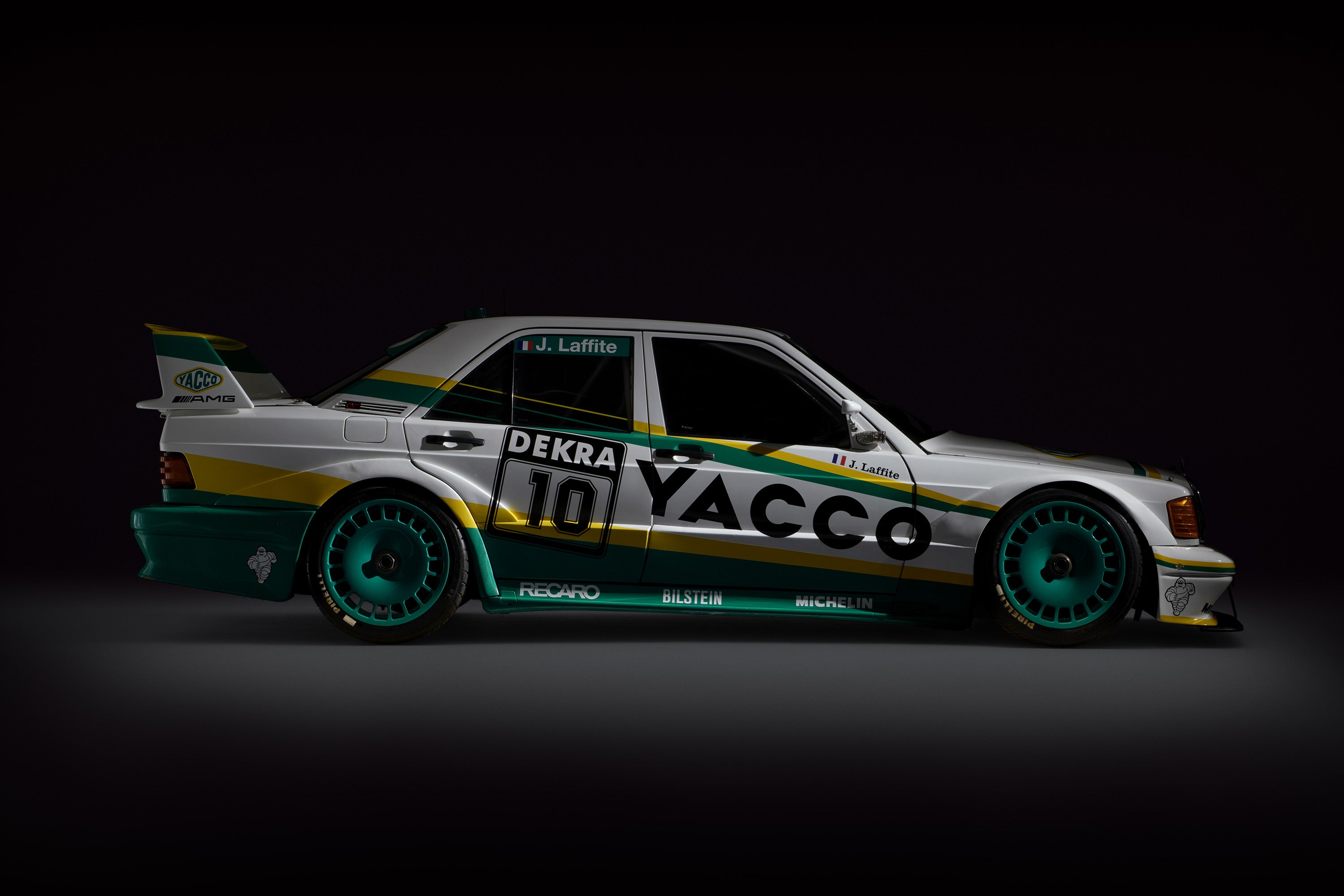 Mercedes 190 evo II DTM ITR Yacco Livery - Giacomo Baj Decals kit livery