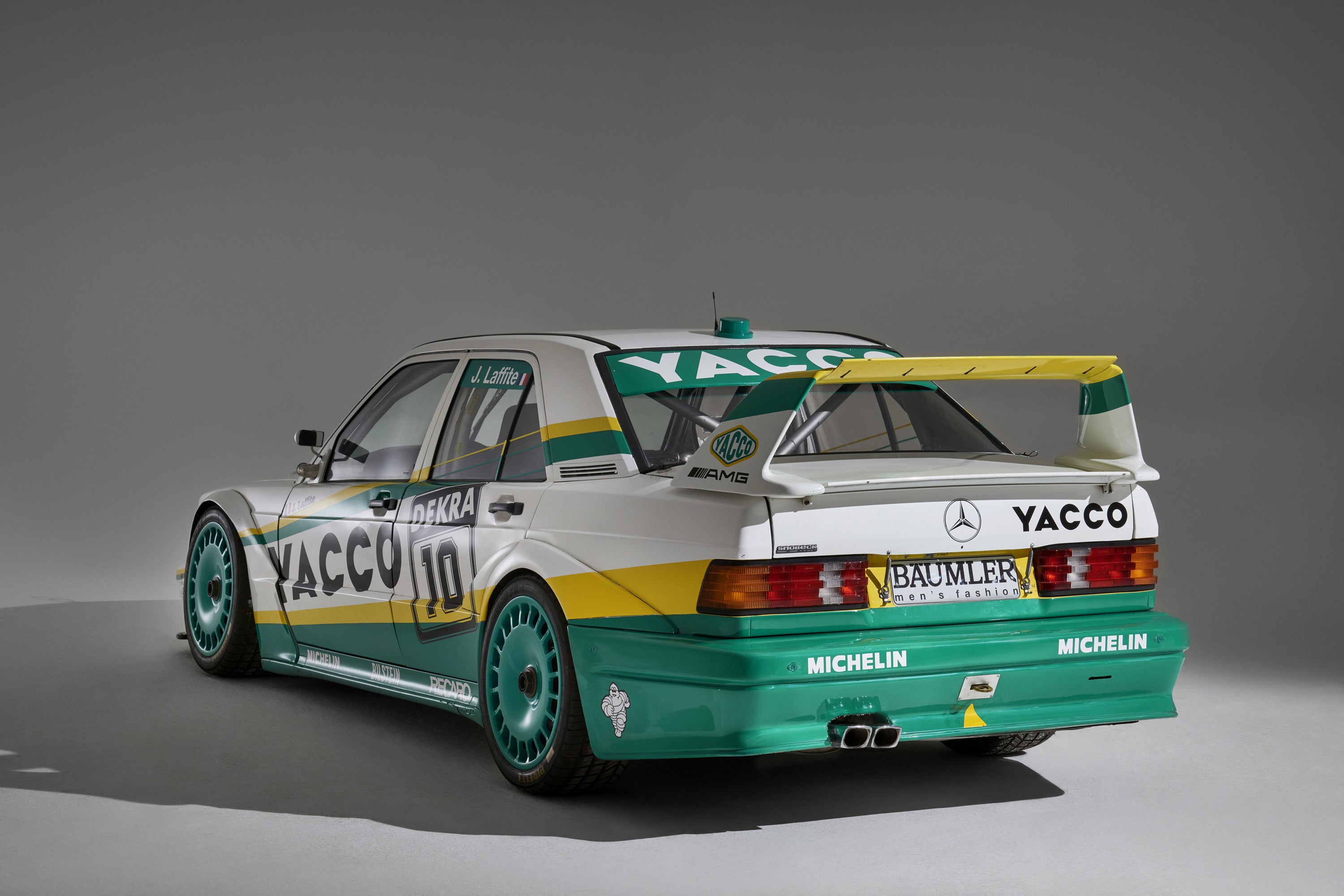 Mercedes 190 evo II DTM ITR Yacco Livery - Giacomo Baj Decals kit livery