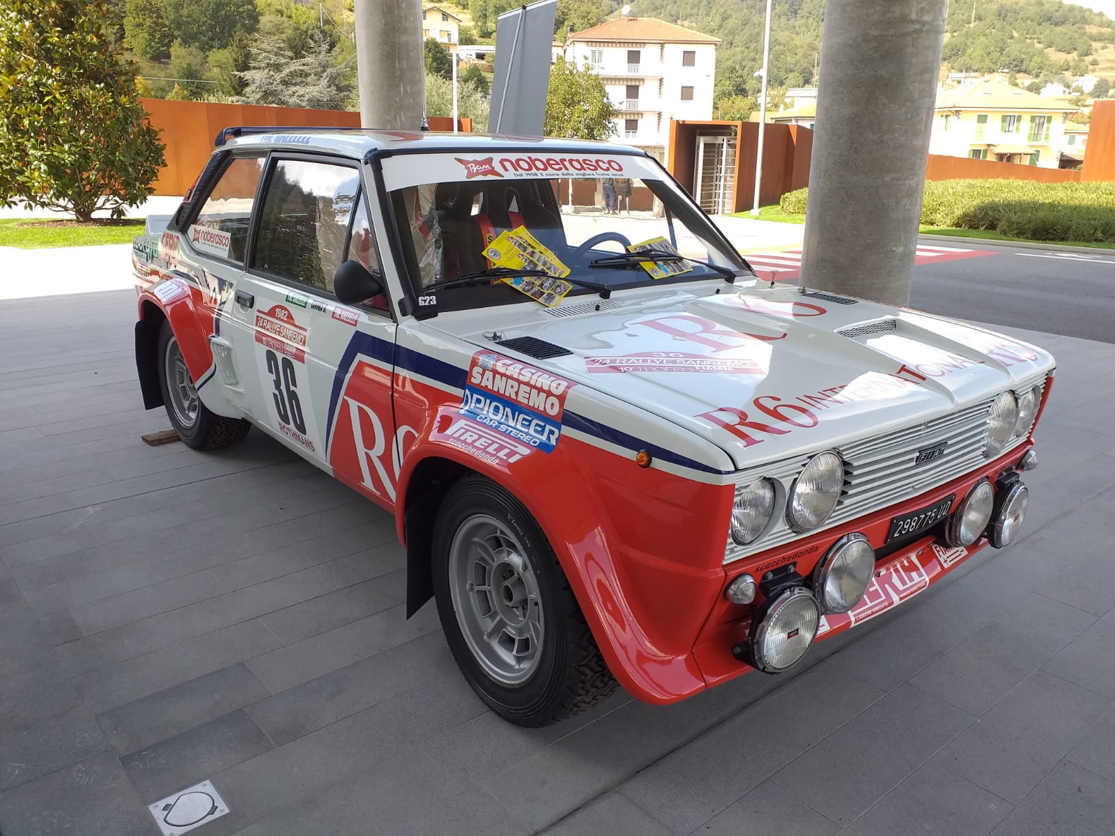 Fiat 131 Abarth Gr.4 R6 Painted Livery