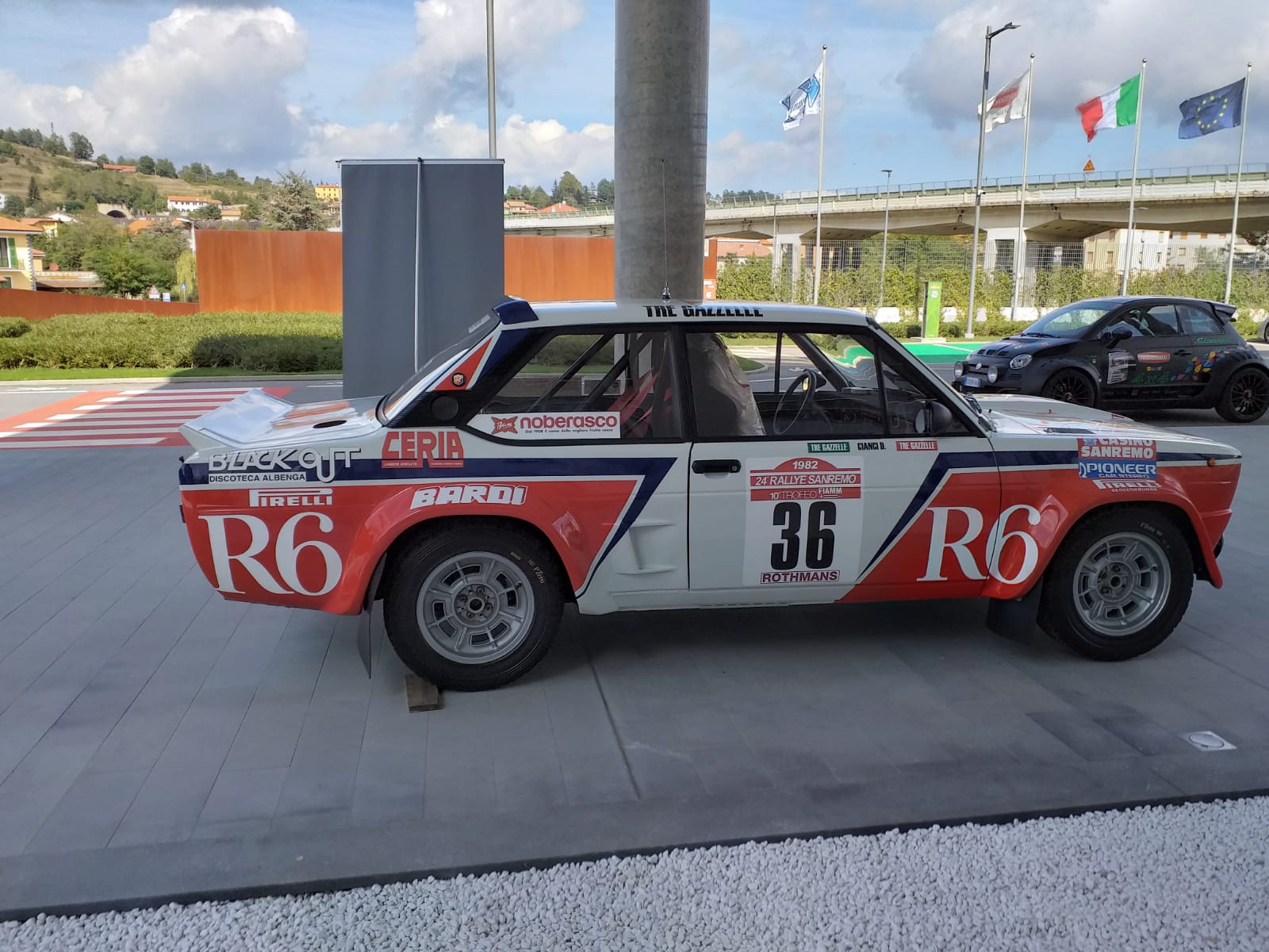 Fiat 131 Abarth Gr.4 R6 Painted Livery