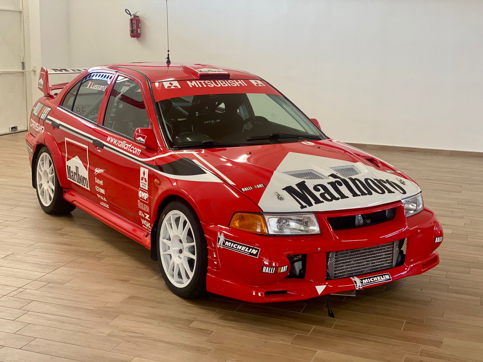 Mitsubishi Lancer Evolution VI Gr.A Livery - Giacomo Baj Decals kit livery