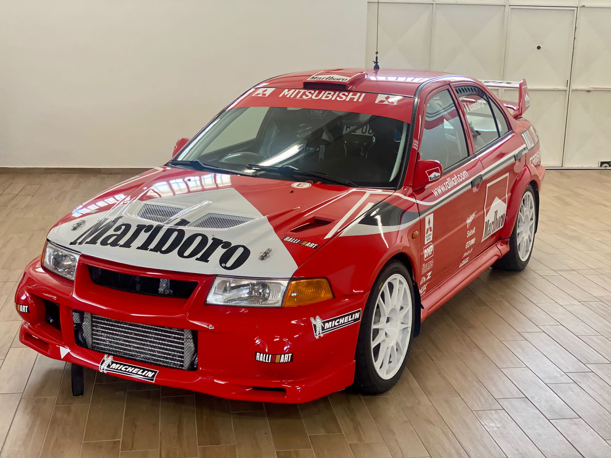 Mitsubishi Lancer Evolution VI Gr.A Livery - Giacomo Baj Decals kit livery