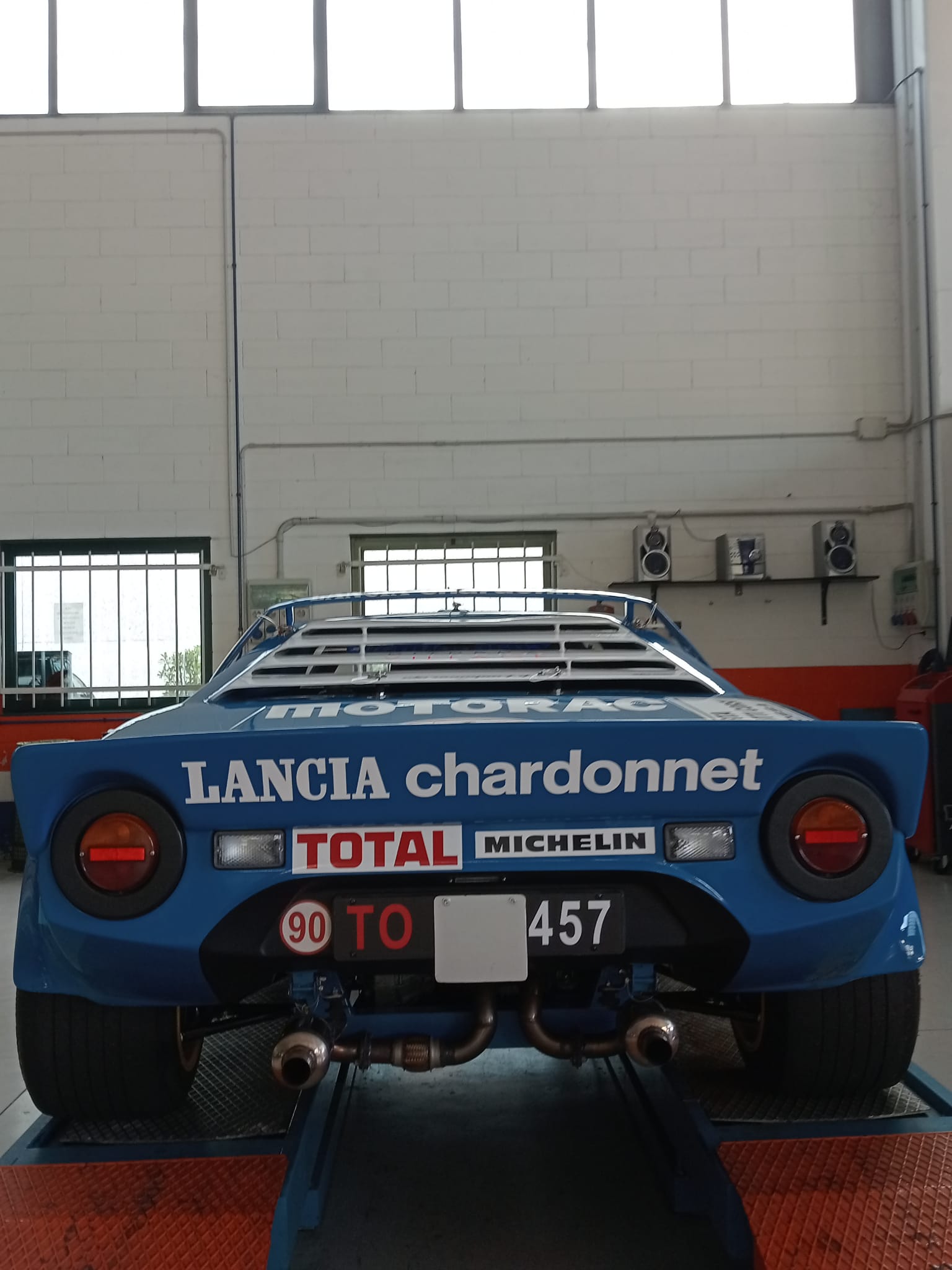 Lancia Stratos HF Gr.4 Chardonnet Livery - Giacomo Baj Decals kit livery