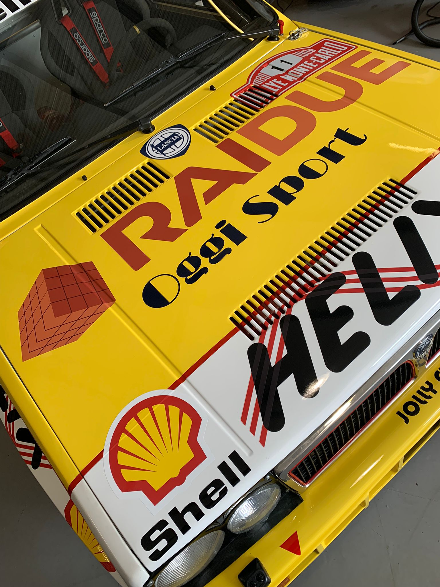 Lancia Delta HF Integrale 8v RaiDue Gr.A - Giacomo Baj Decals kit livery