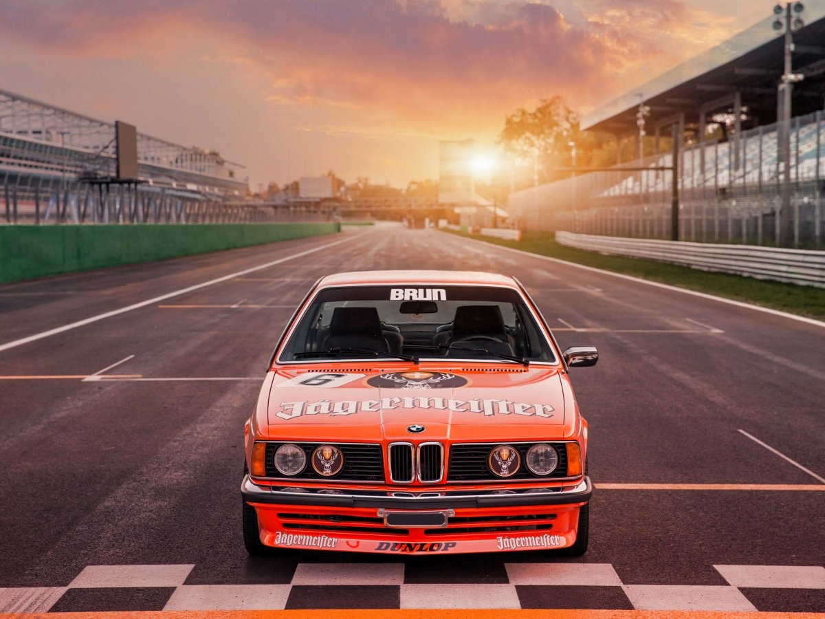 BMW 635 CSI Jagermeister Decals