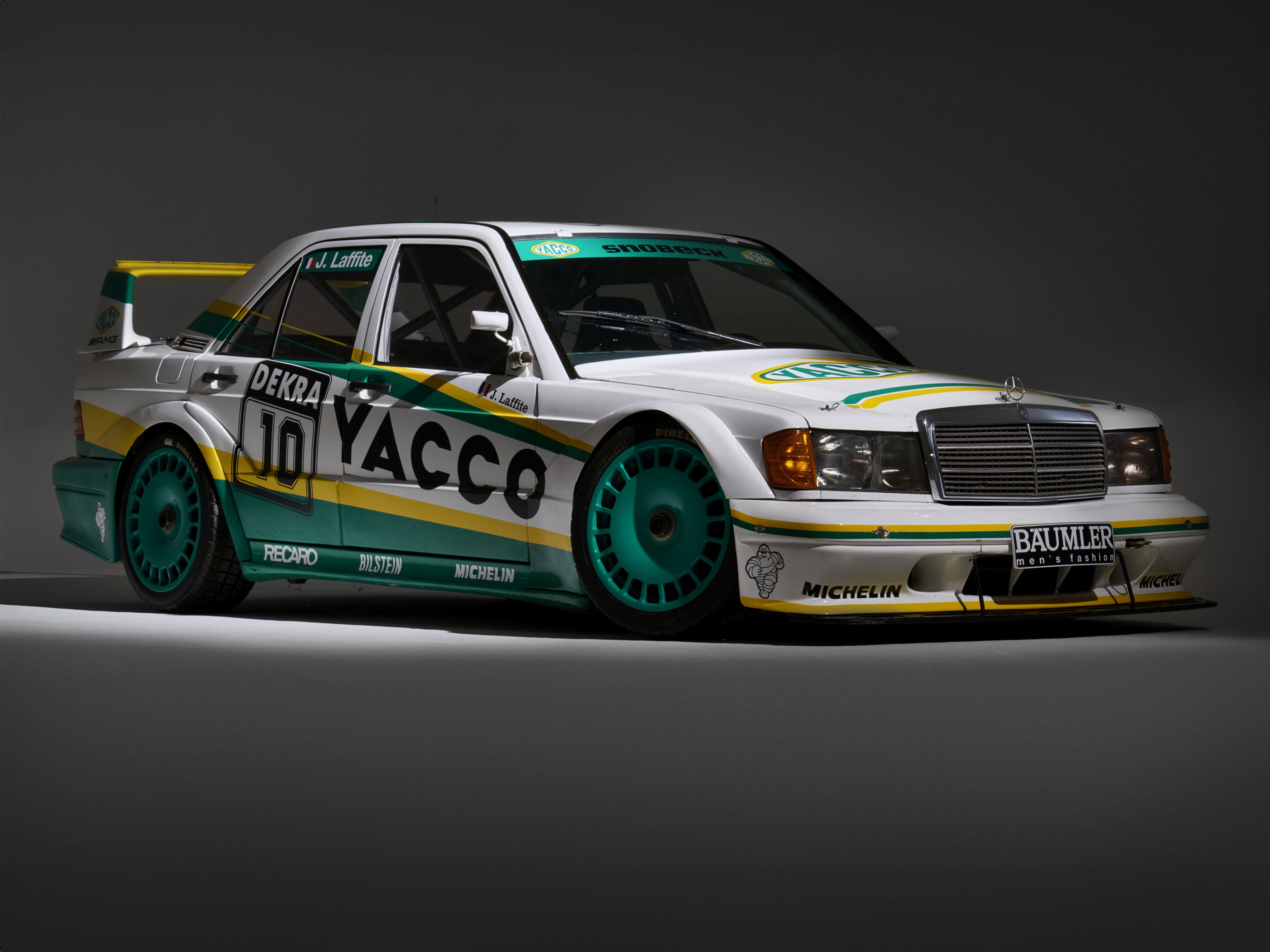 Mercedes 190 evo II DTM ITR Yacco Livery - Giacomo Baj Decals kit livery