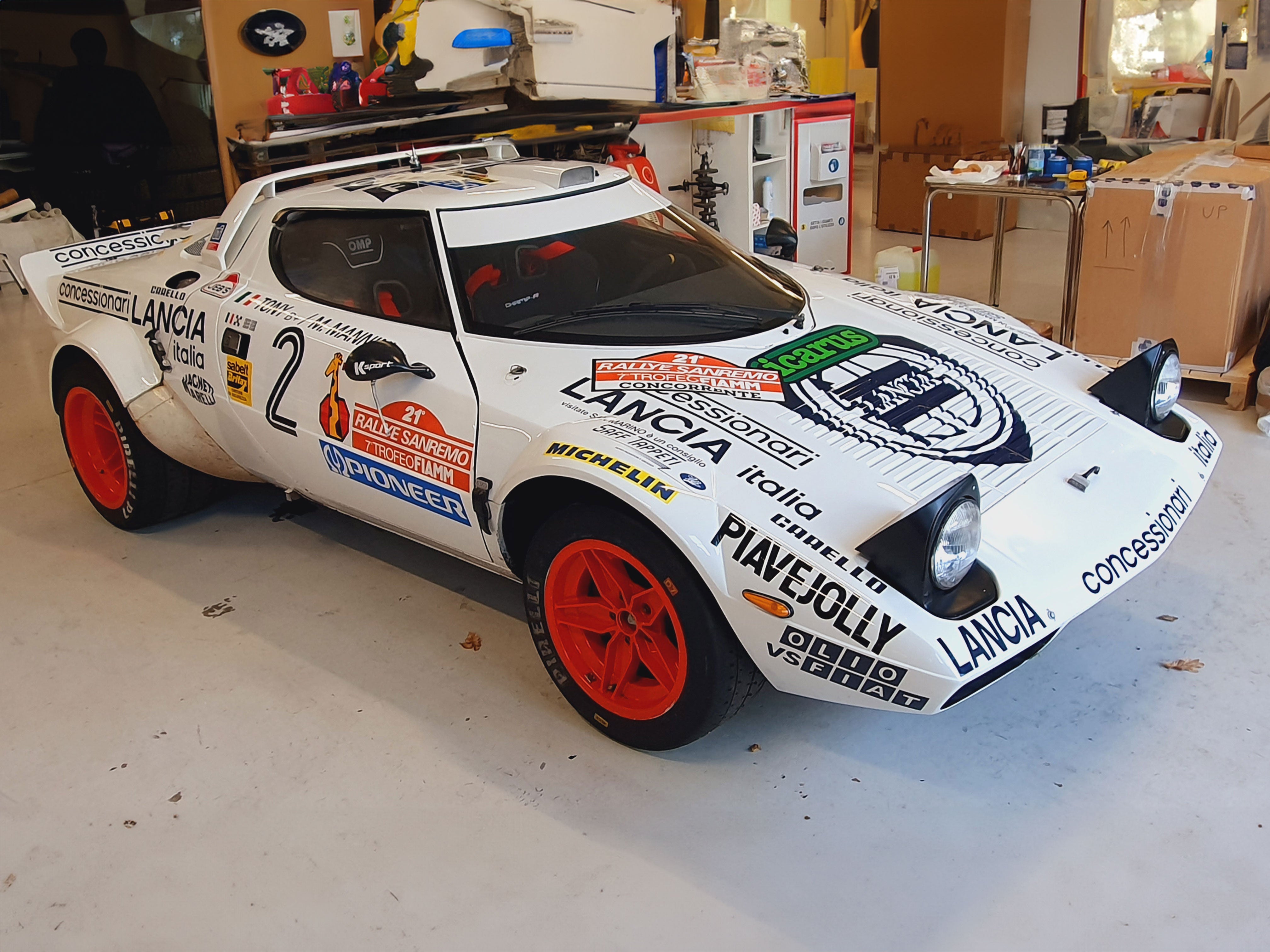 Lancia Stratos Gr.4 Rallye di Sanremo 1979 Livery - Giacomo Baj Decals kit livery