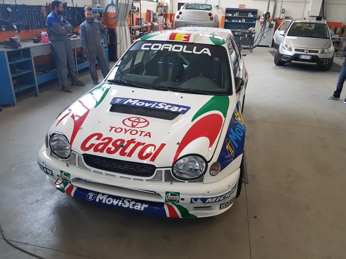 Toyota Corolla WRC Castrol 1000 Lakes Livery - Giacomo Baj