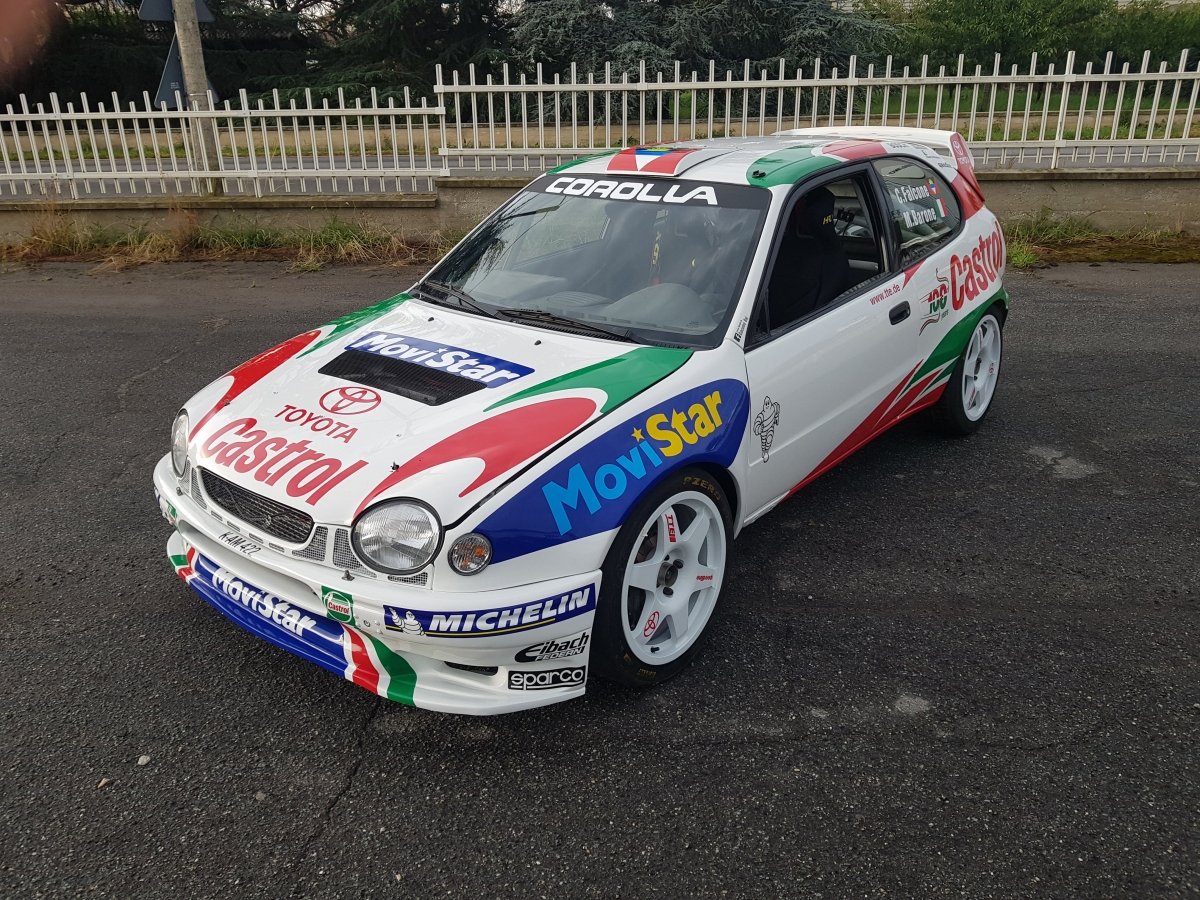 Toyota Corolla WRC Castrol Livery - Giacomo Baj