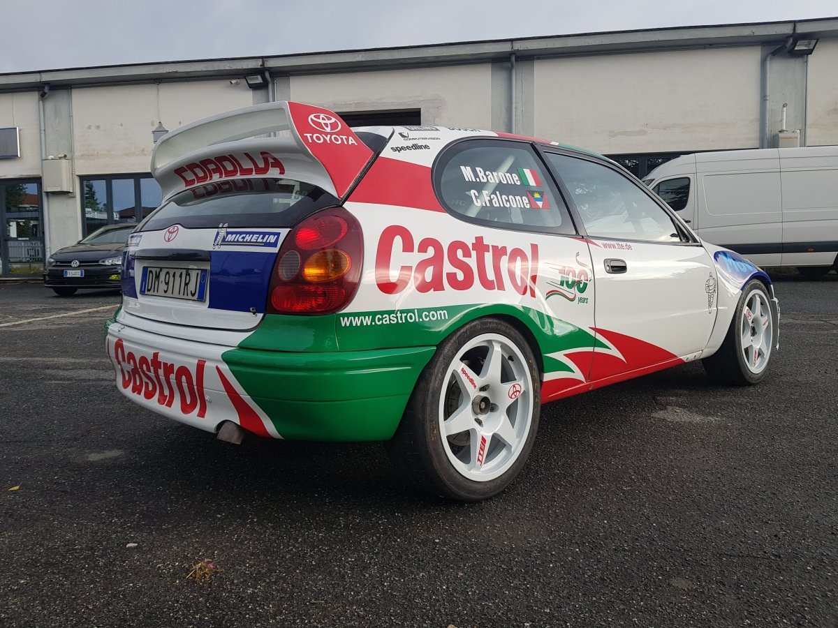 Toyota Corolla WRC Castrol Livery - Giacomo Baj