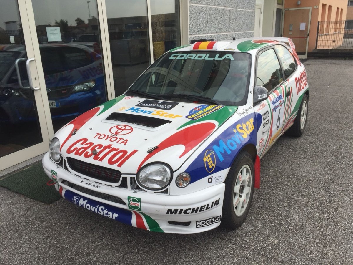 Toyota Corolla WRC Castrol Safari Livery - Giacomo Baj