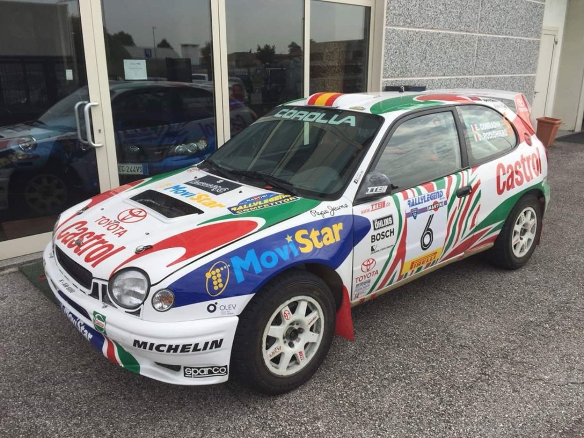 Toyota Corolla WRC Castrol Safari Livery - Giacomo Baj