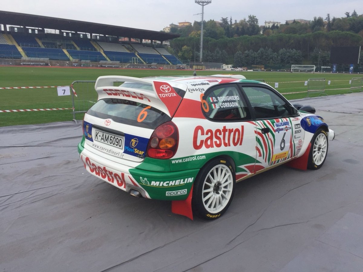 Toyota Corolla WRC Castrol Safari Livery - Giacomo Baj