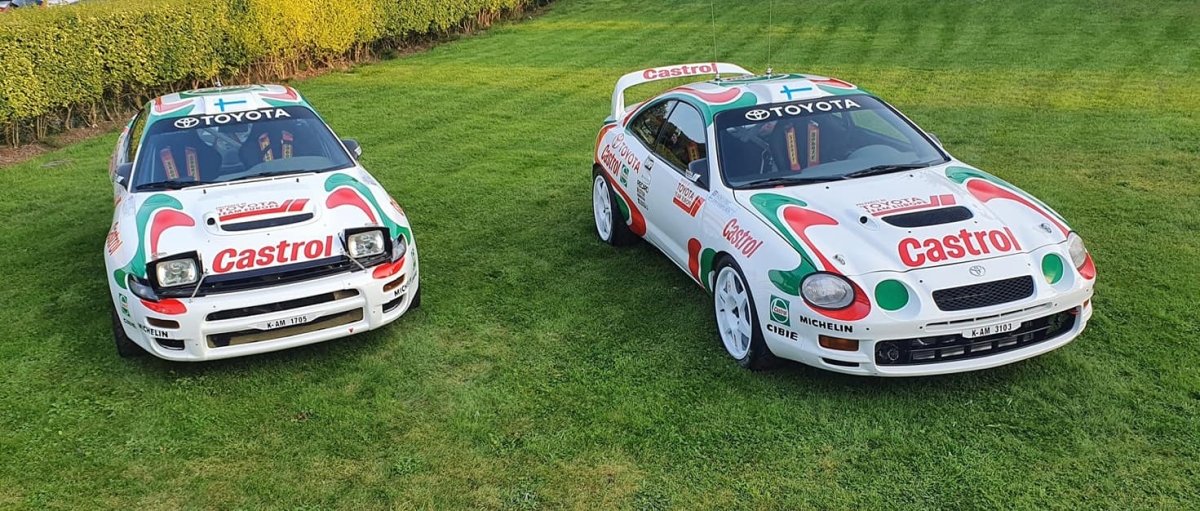 Toyota st 205 Castrol Gr.A Race car Livery - Giacomo Baj