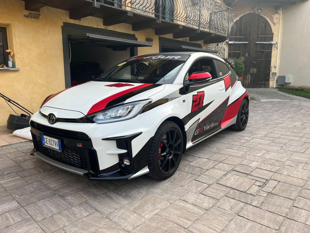 Toyota Yaris GR Livery - Giacomo Baj